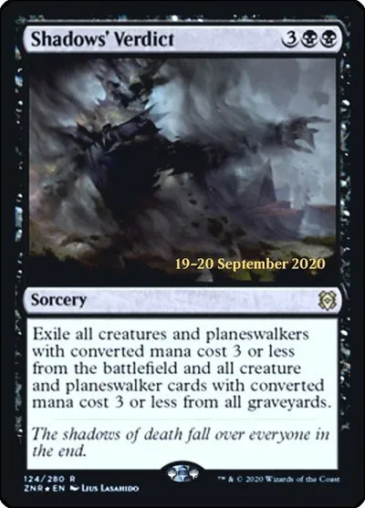 Shadows' Verdict - Foil Shadows Verdict