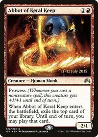 Abbot of Keral Keep - Foil Abbot Of Keral Keep