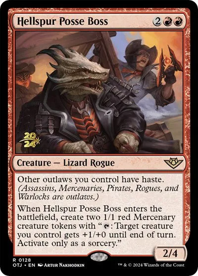 Hellspur Posse Boss - Foil Hellspur Posse Boss