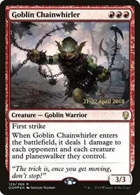 Goblin Chainwhirler - Foil Goblin Chainwhirler