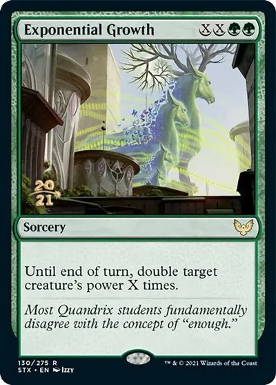 Exponential Growth - Foil Exponential Growth