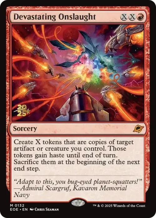 Devastating Onslaught - Foil Devastating Onslaught