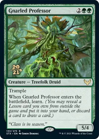 Gnarled Professor - Foil Gnarled Professor
