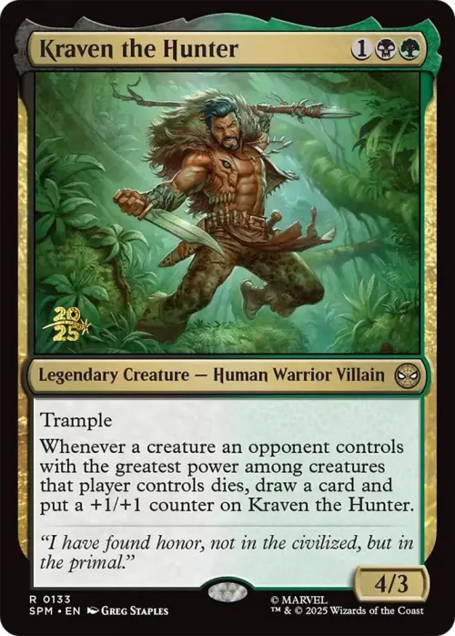 Kraven the Hunter - Foil Kraven The Hunter