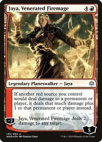 Jaya, Venerated Firemage - Foil Jaya Venerated Firemage