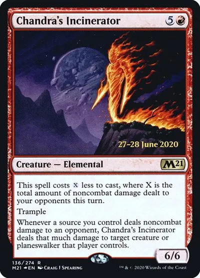 Chandra's Incinerator - Foil Chandra S Incinerator