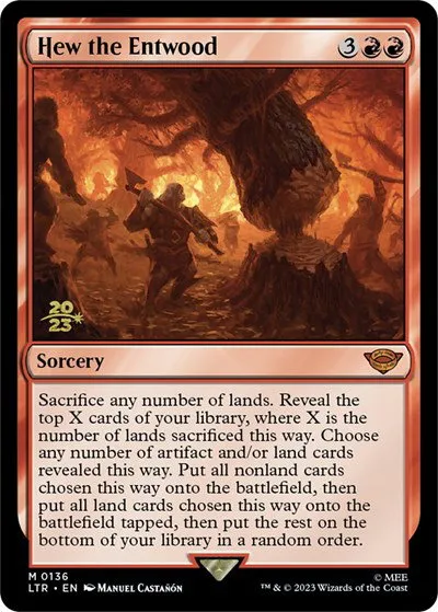 Hew the Entwood - Foil Hew The Entwood