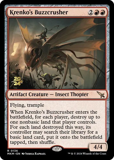 Krenko's Buzzcrusher - Foil Krenko S Buzzcrusher