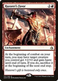 Hazoret's Favor - Foil Hazoret S Favor