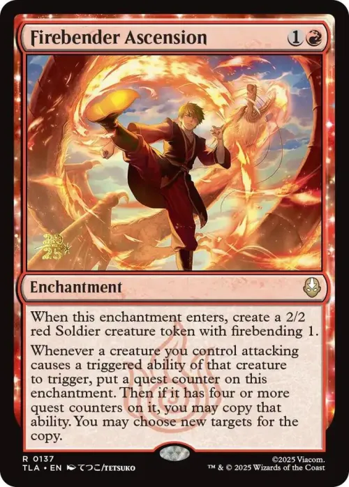 Firebender Ascension - Foil Firebender Ascension