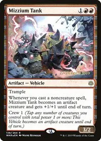 Mizzium Tank - Foil Mizzium Tank