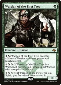 Warden of the First Tree - Foil Warden Of The First Tree
