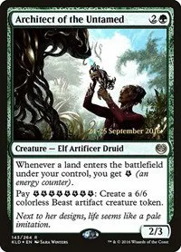 Architect of the Untamed - Foil Architect Of The Untamed