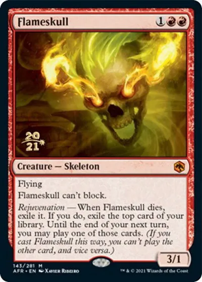 Flameskull - Foil Flameskull