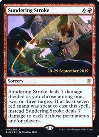 Sundering Stroke - Foil Sundering Stroke