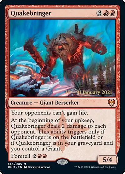Quakebringer - Foil Quakebringer