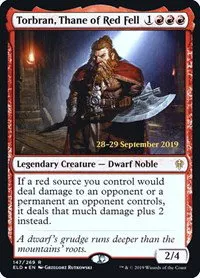 Torbran, Thane of Red Fell - Foil Torbran Thane Of Red Fell