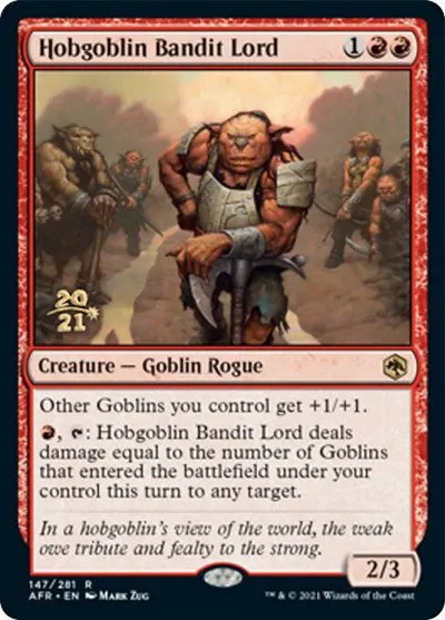 Hobgoblin Bandit Lord - Foil Hobgoblin Bandit Lord