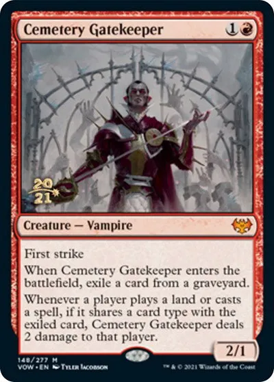 Cemetery Gatekeeper - Foil Cemetery Gatekeeper