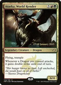 Atarka, World Render - Foil Atarka World Render