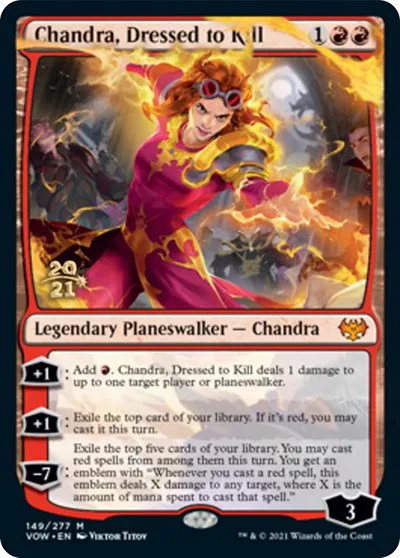 Chandra, Dressed to Kill - Foil Chandra Dressed To Kill