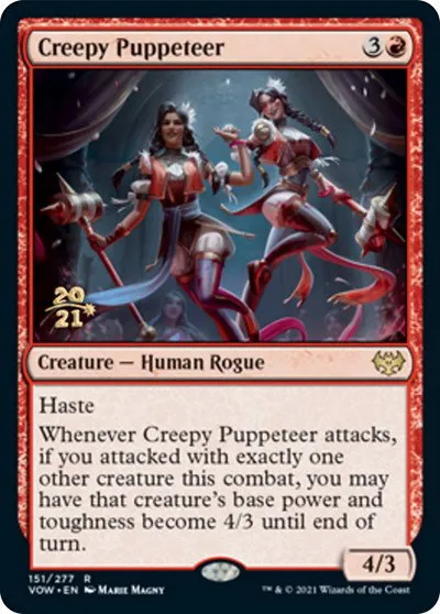 Creepy Puppeteer - Foil Creepy Puppeteer