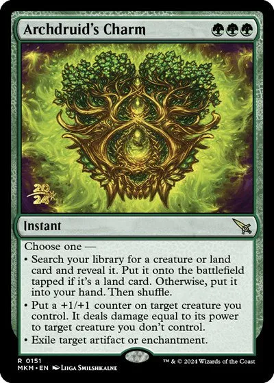 Archdruid's Charm - Foil Archdruid S Charm