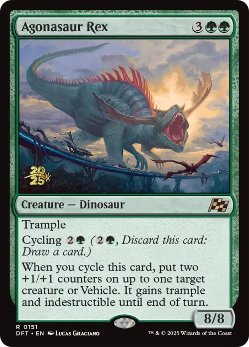 Agonasaur Rex - Foil Agonasaur Rex