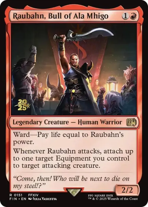 Raubahn, Bull of Ala Mhigo - Foil Raubahn Bull Of Ala Mhigo