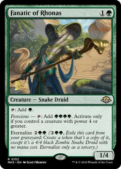Fanatic of Rhonas - Foil Fanatic Of Rhonas