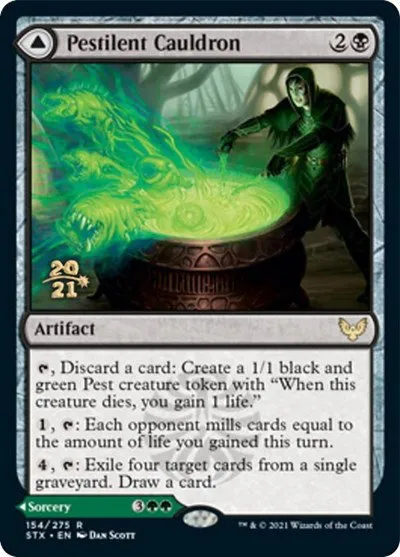 Pestilent Cauldron - Foil Pestilent Cauldron
