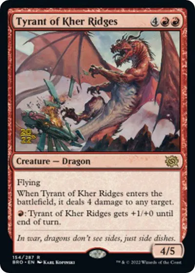 Tyrant of Kher Ridges - Foil Tyrant Of Kher Ridges