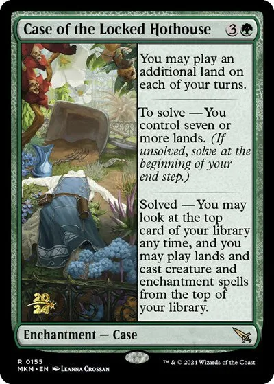 Case of the Locked Hothouse - Foil Case Of The Locked Hothou