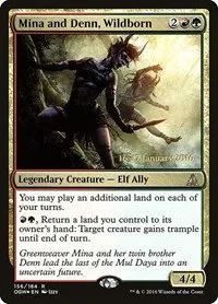 Mina and Denn, Wildborn - Foil Mina And Denn Wildborn