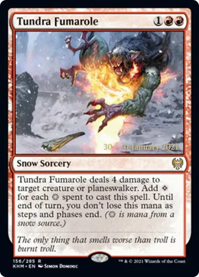Tundra Fumarole - Foil Tundra Fumarole