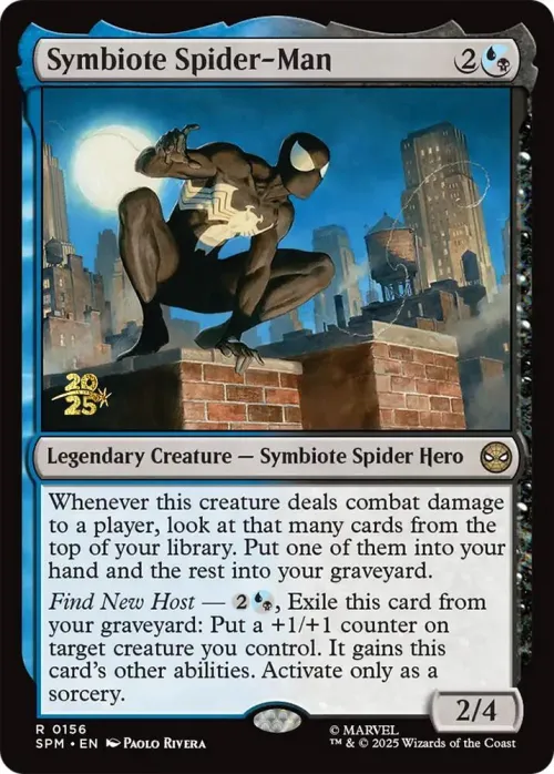 Symbiote Spider-Man - Foil Symbiote Spider Man