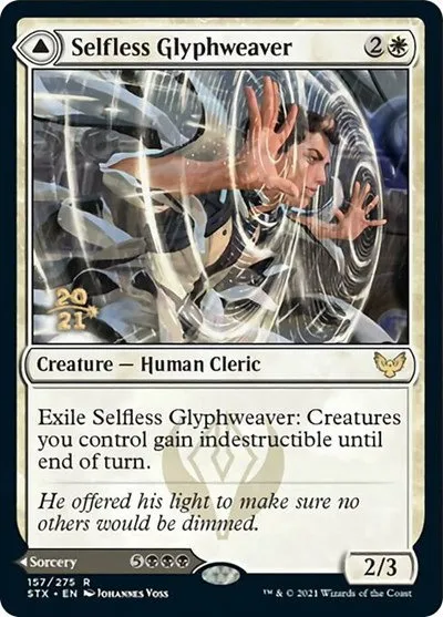 Selfless Glyphweaver - Foil Selfless Glyphweaver