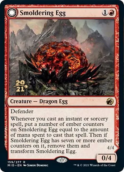 Smoldering Egg - Foil Smoldering Egg