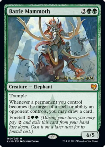 Battle Mammoth - Foil Battle Mammoth
