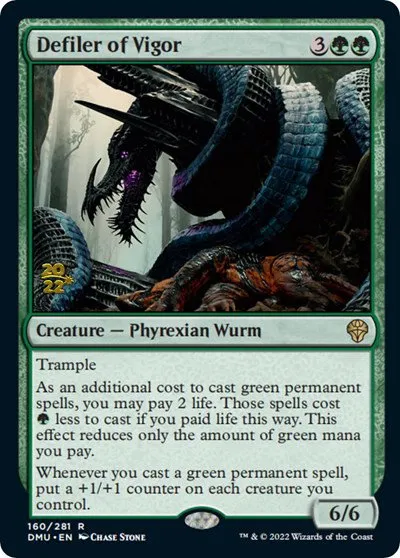 Defiler of Vigor - Foil Defiler Of Vigor