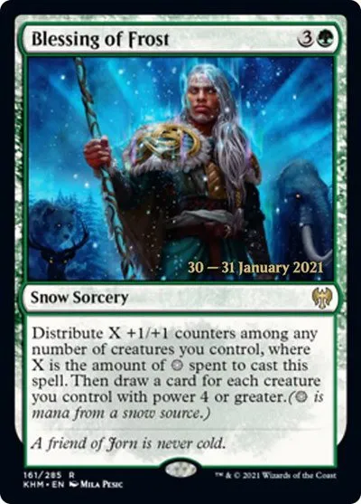 Blessing of Frost - Foil Blessing Of Frost
