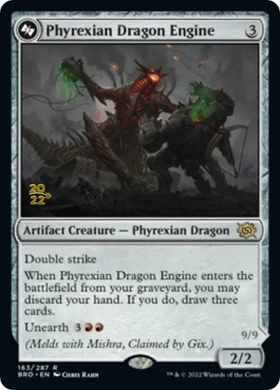 Phyrexian Dragon Engine - Foil Phyrexian Dragon Engine