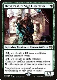 Oviya Pashiri, Sage Lifecrafter - Foil Oviya Pashiri Sage Lifecr