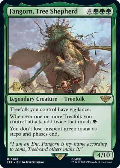 Fangorn, Tree Shepherd - Foil Fangorn Tree Shepherd