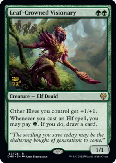 Leaf-Crowned Visionary - Foil Leaf Crowned Visionary