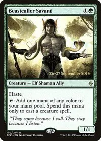 Beastcaller Savant - Foil Beastcaller Savant