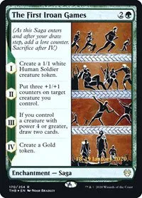 The First Iroan Games - Foil The First Iroan Games