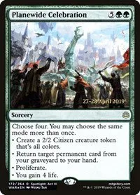 Planewide Celebration - Foil Planewide Celebration