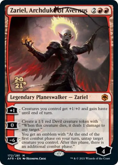 Zariel, Archduke of Avernus - Foil Zariel Archduke Of Avernu