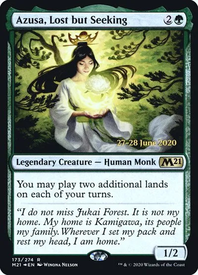 Azusa, Lost but Seeking - Foil Azusa Lost But Seeking